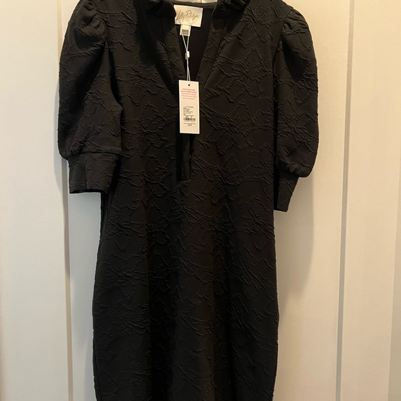 NWT Lilly Pulitzer Noir Knit Pucker Jacquard Dress - Picture 4 of 6